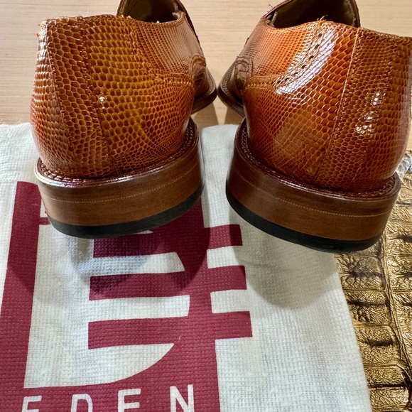 David Eden Teju Lizard slip ons main image 5